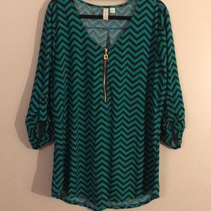 Chevron blouse